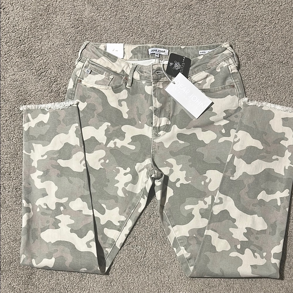 Dear John Camouflage Ankle Pants